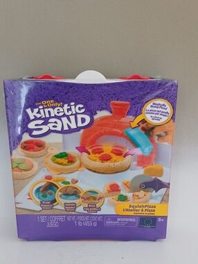 Kinetic Sand SquishPizza Playset